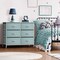 Sorbus 6 Drawers Dresser- Storage Unit with Steel Frame, Wood Top, Fabric Bins - for Bedroom, Closet, Office and more